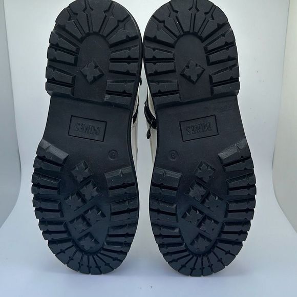 DUNES Women's Boot 8 WHITE - Picture 5 of 7
